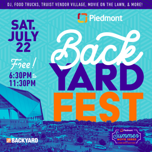 Piedmont Summer Movie Series: BackYARD Fest 2023