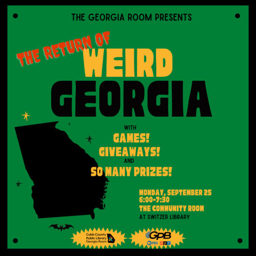       The Georgia Room Presents: Weird Georgia
  