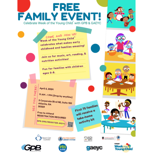 Celebrate Week Of The Young Child At Kick-Off Saturday!