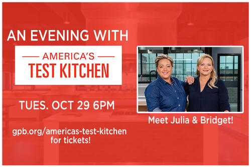 An Evening with America's Test Kitchen--Sold Out!