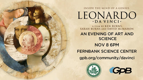 Leonardo da Vinci: An Evening of Art and Science @ Fernbank