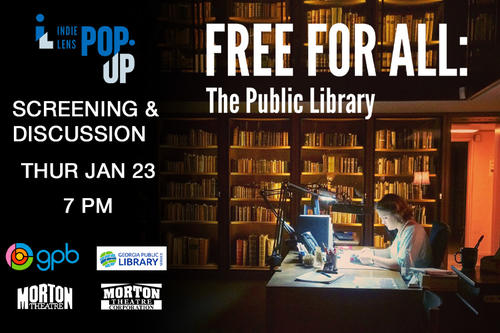 Free for All Screening and Discussion with State Librarian Julie Walker