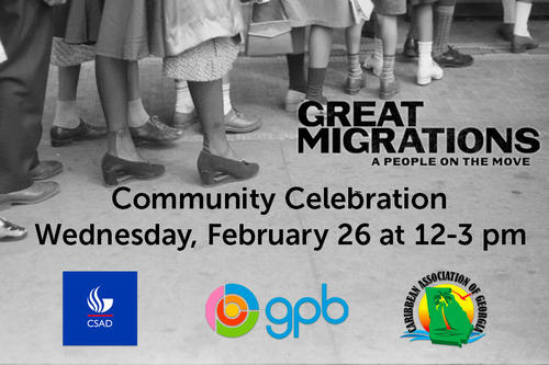 Community Celebration for Great Migrations: A People on the Move