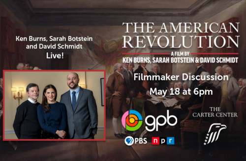       The American Revolution Filmmaker Discussion--SOLD OUT!
  