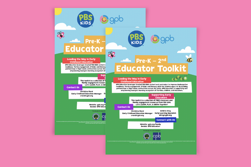 Pre-K - 2nd Educator Toolkit