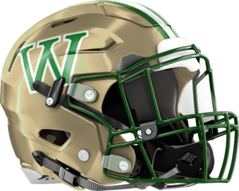 Wesleyan Wolves Helmet