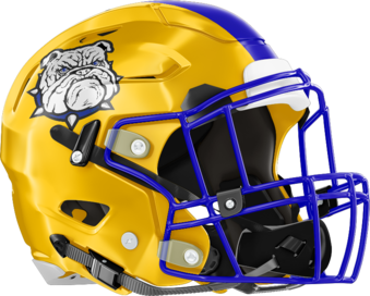 Beach Bulldogs Helmet Right