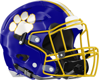 Crisp County Cougars Helmet Right
