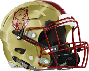 Cross Creek Razorbacks Helmet Right