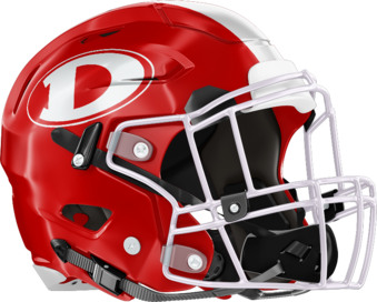 Dodge County Indians Helmet Right