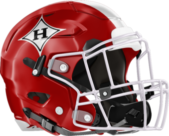 Harlem Bulldogs Helmet Right