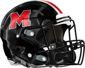 Morgan County Bulldogs Helmet Right