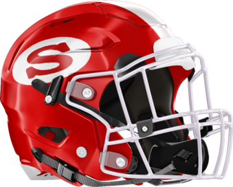 Screven County Gamecocks Helmet Right