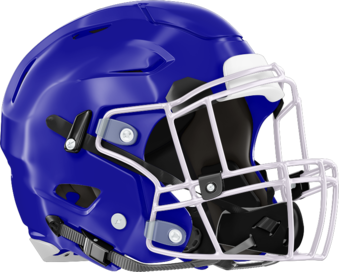 Stewart County Royal Knights Helmet Right