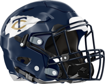 Tattnall County Battle Creek Warriors Helmet Right 