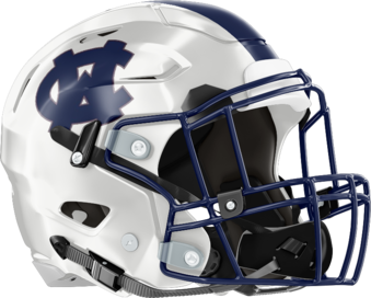 White County Warriors Helmet Right