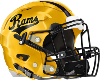 Worth County Rams Helmet Right