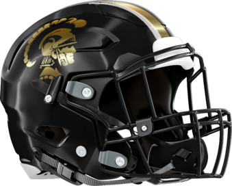 Carrollton Trojans Helmet Right