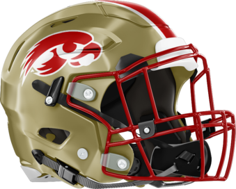 Hardaway Golden Hawks Helmet