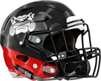 Tri-Cities Bulldogs Helmet