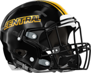 Central Gwinnett Black Knights Helmet