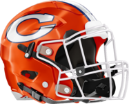Central, Macon Chargers Helmet