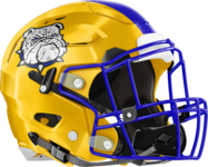 Beach Bulldogs Helmet Right