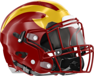 Dade County Wolverines Helmet Right