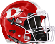 Dodge County Indians Helmet Right