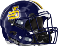 Jeff Davis Yellow Jackets Helmet Right