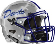 Manchester Blue Devils Helmet Right