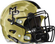 Mary Persons Bulldogs Helmet Right