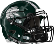 North Hall Trojans Helmet Right