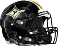 Peach County Trojans Helmet Right