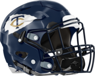 Tattnall County Battle Creek Warriors Helmet Right 