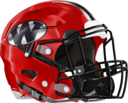 Wheeler County Bulldogs Helmet Right