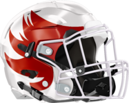 Milton Eagles Helmet