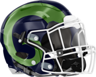 Arabia Mountain Rams Helmet