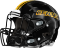 Central Gwinnett Black Knights Helmet