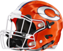Central, Macon Chargers Helmet
