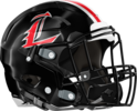 Lanier County Bulldogs Helmet