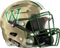 Wesleyan Wolves Helmet