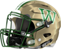 Wesleyan Wolves Helmet