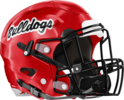 Georgia Military College Bulldogs Helmet Right