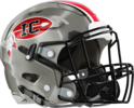 Irwin County Indians Helmet Right