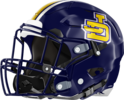 Jeff Davis Yellow Jackets Helmet Left