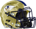 Jefferson County Warriors Helmet Right