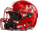 Lakeview-Ft. Oglethorpe Warriors Helmet Left