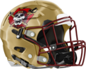 McIntosh County Academy Buccaneers Helmet Right