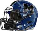 Model Blue Devils Helmet Left